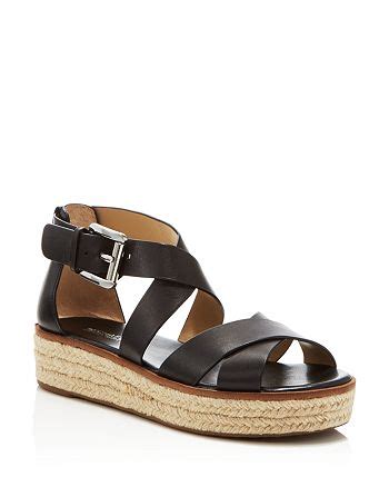 MICHAEL Michael Kors Darby Strappy Espadrille Platform 